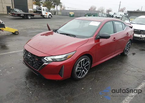 2025 Nissan Sentra Sr from USA, damaged, VIN 3N1AB8DV1SY210010